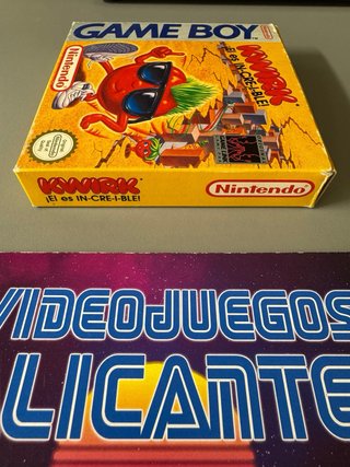 Kwirk Game Boy Nintendo ESP 1992 Erbe