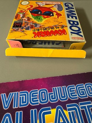 Kwirk Game Boy Nintendo ESP 1992 Erbe