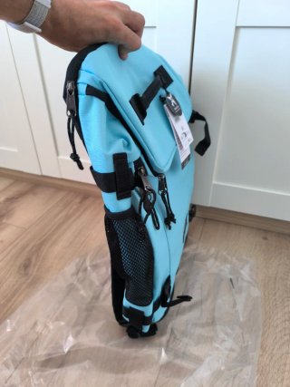Mochila Eastpak Azul Cabina Avión Nueva