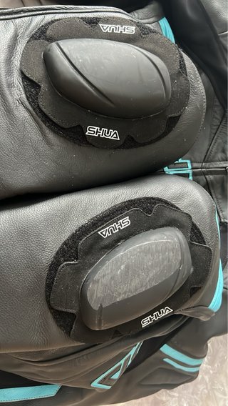 Mono de cuero SHUA 2 piezas para moto