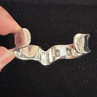 Brazalete Plata 925 Ondulado 31.21g