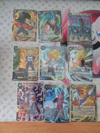 Dragon Ball Super Card Game TCG - Lote Cartas