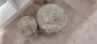 Bongos Africanos Cerámica Marroquí