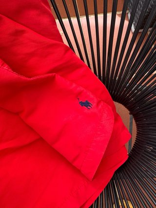 Bañador niño Polo Ralph Lauren rojo talla 14-16