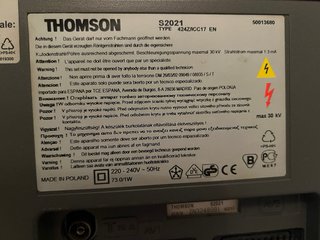 TV Thomson tubo catodico