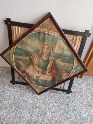 Antico quadro religioso