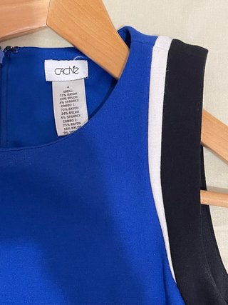 Vestido Caché Azul Talla S
