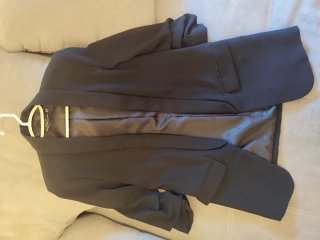 Blazer Zara Negro Mujer