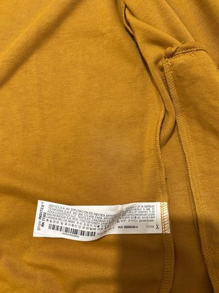 Sudadera con capucha chico Zara Man S Mostaza