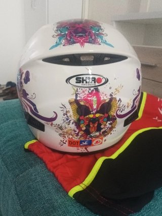 Casco infantil SHIRO blanco