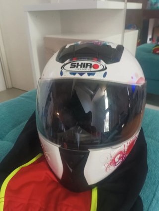 Casco infantil SHIRO blanco