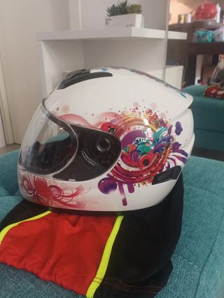 Casco infantil SHIRO blanco