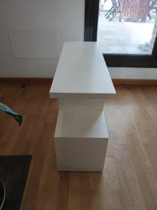 Mueble auxiliar/Estantería diseño blanco