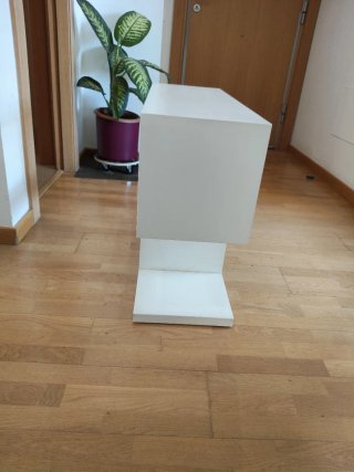 Mueble auxiliar/Estantería diseño blanco