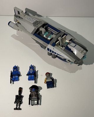 Pacchetto LEGO Star Wars Clone Wars: 8128, 7678, 8016, 8015