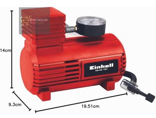 Einhell Compresor de aire para coche CC-AC 12V