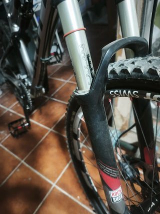 Bicicleta Scott de Carbono