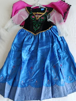 Disfraz Frozen Anna Deluxe Talla M (5-7 años)
