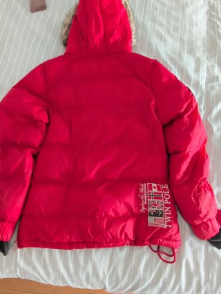 Anorak Geographical Norway Rojo