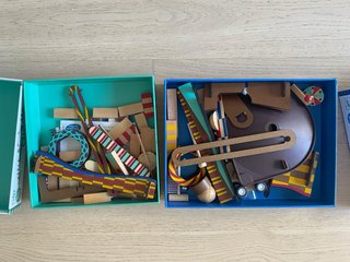2 Circuitos de madera para niños