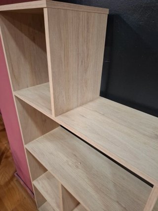 Estantería Escalera Madera Beige