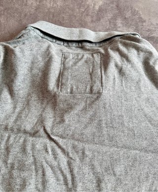 Polo Superdry Gris Manga Corta Talla M