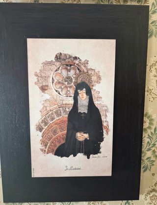 Cuadro Virgen de la Soledad Zamora