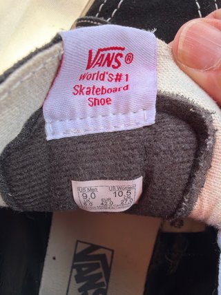 Botas Vans Old Skool Negras Talla 42