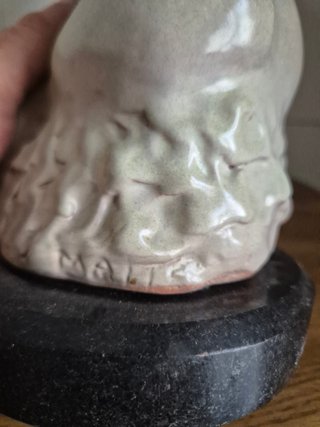Estatuilla antigua de porcelana 26×15 mm
