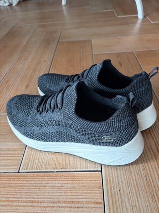 Skechers Memory Foam Zapatillas Negras Mujer