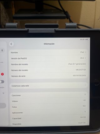 iPad 9ª Gen 64GB Plata