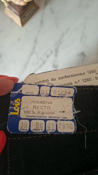 Pantalón Lois Vintage. ESPECIAL PARA COLECCIONISTA