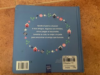 Libro infantil El perro juega al escondite