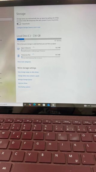Microsoft Surface Laptop 256GB i5 8GB RAM