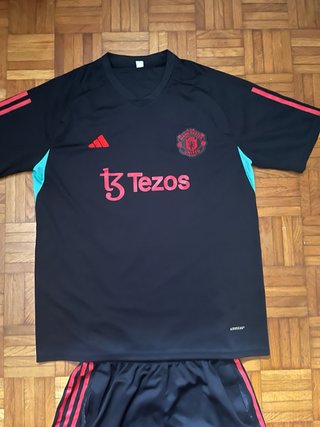 Completo Adidas Manchester United Nero/Rosso