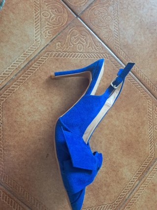 Zapatos de tacón MARYPAZ azul talla 37