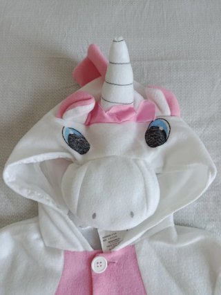 Disfraz Unicornio Rosa Niña 7-9 Años Guirca