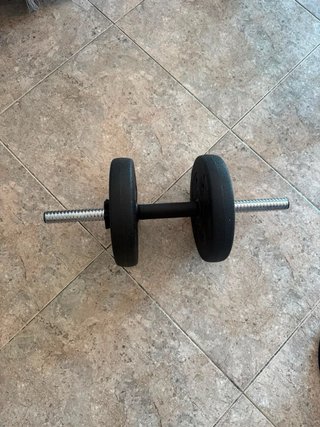Set de pesas con discos de 0,5 a 2,5KG
