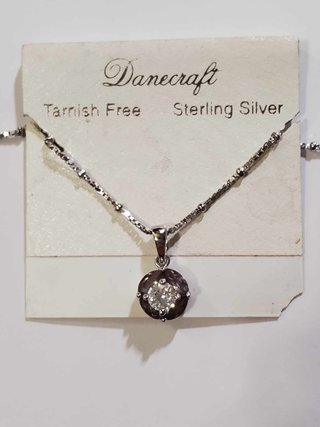 Colgante Danecraft Plata Moissanita