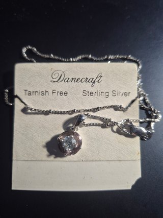 Colgante Danecraft Plata Moissanita