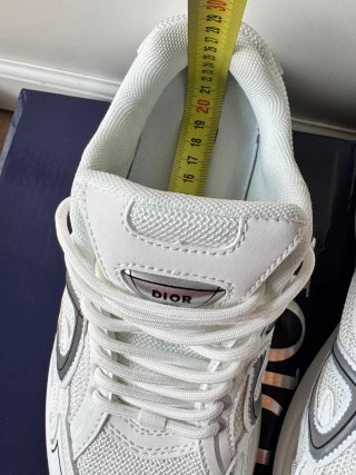 Dior B30 Hacoo Sneakers Blancas y Plateadas