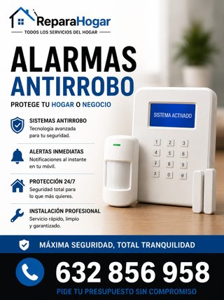 Sistema de Alarmas Antirrobo ReparaHogar