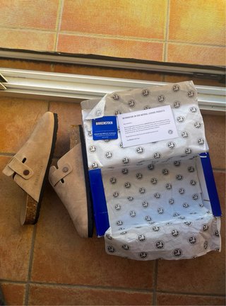 Zuecos Birkenstock Marrones Talla 44