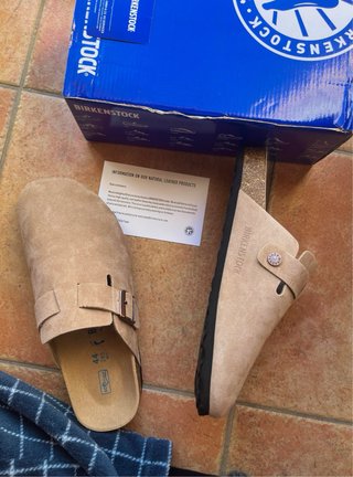 Zuecos Birkenstock Marrones Talla 44