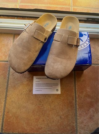 Zuecos Birkenstock Marrones Talla 44