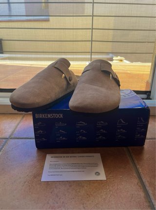 Zuecos Birkenstock Marrones Talla 44