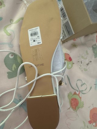 Sandalias Latouche blancas talla 40