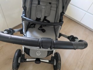 Carro Jane Kawaii Silla y Capazo Gris