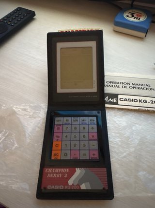 Casio Champion Derby 2 Game & Calculator