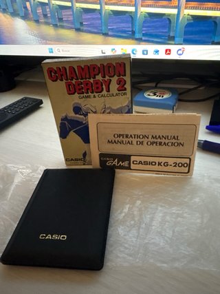 Casio Champion Derby 2 Game & Calculator